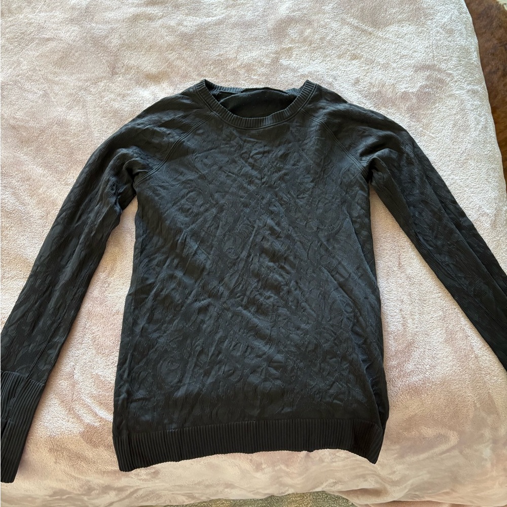 lululemon athletica Black Long Sleeve Top